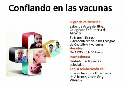25 de septiembre: Reunión Enfermería y vacunas 2019: confiando en las vacunas